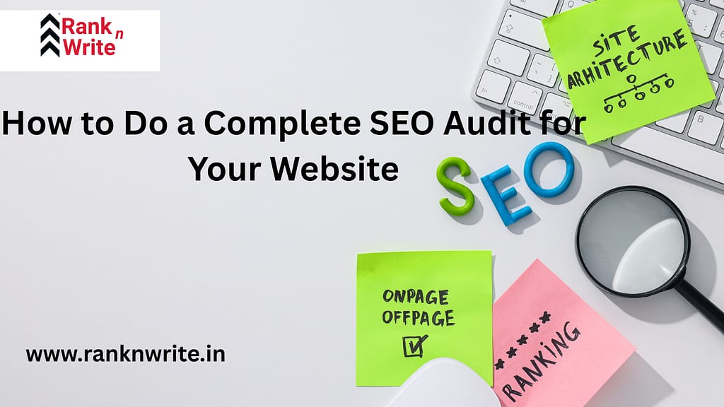 seo audit